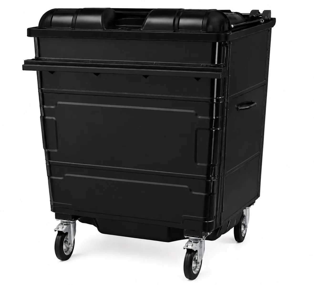 1280L Steel Wheelie Bin - Image 2