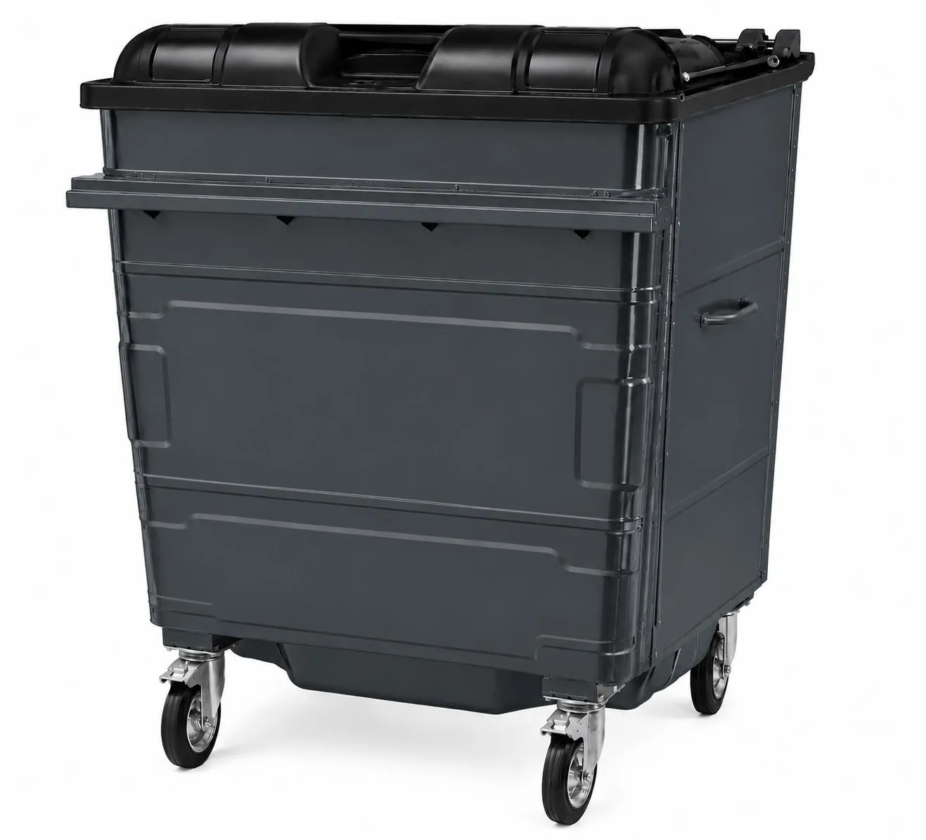 1280L Steel Wheelie Bin - Image 3