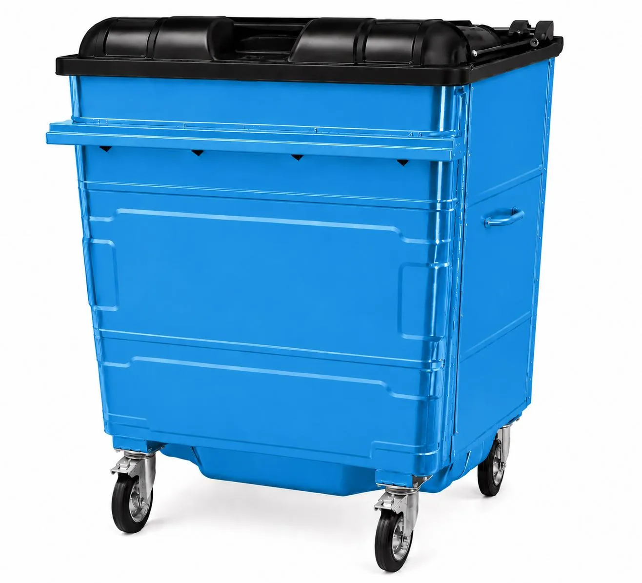1280L Steel Wheelie Bin - Image 5