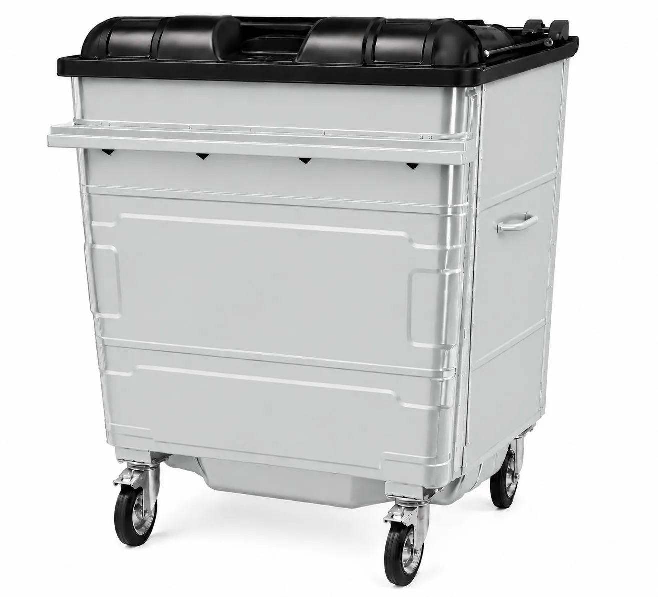1280L Steel Wheelie Bin - Image 6