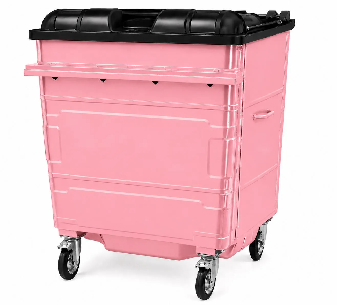 1280L Steel Wheelie Bin - Image 8