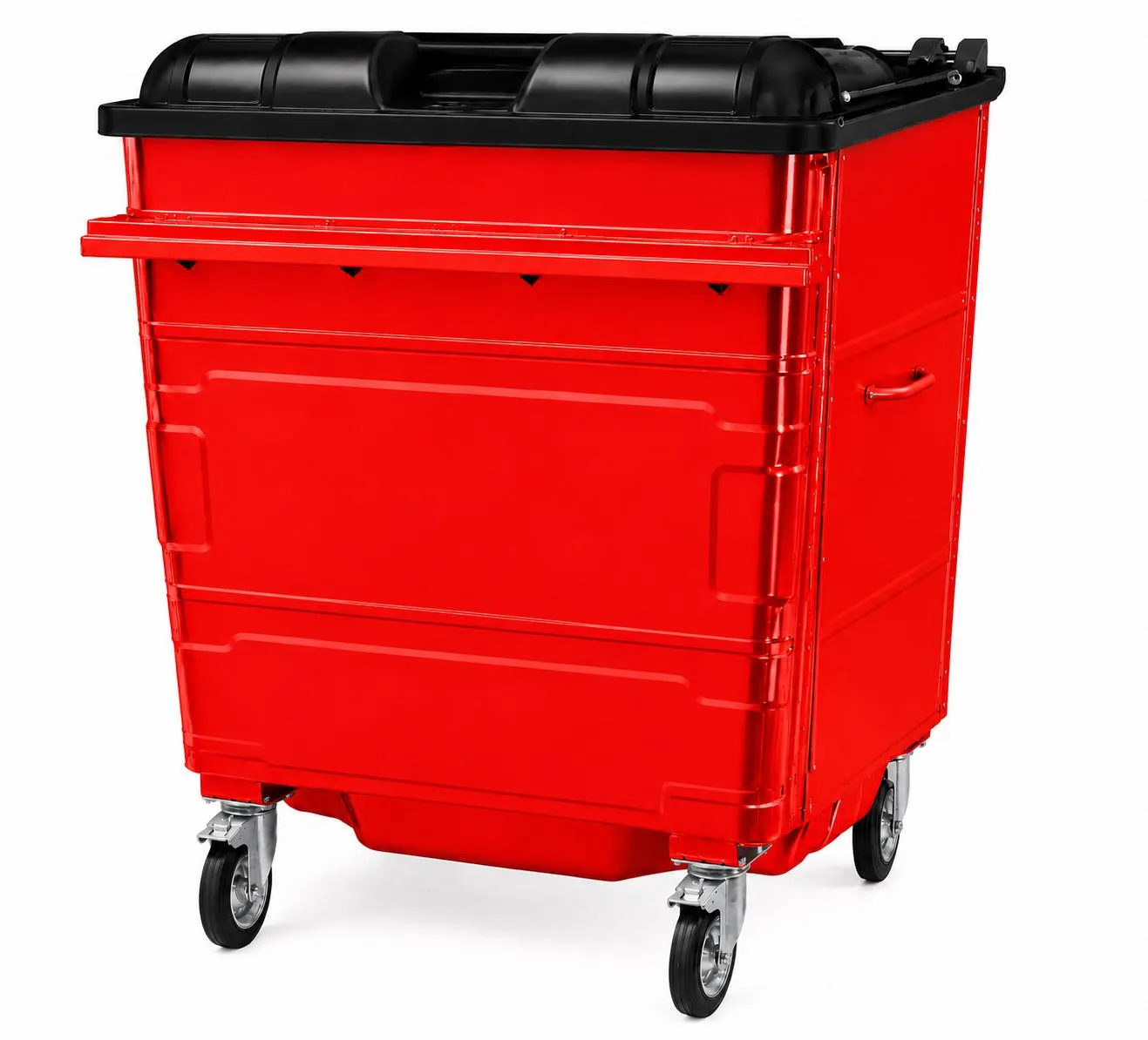 1280L Steel Wheelie Bin - Image 10