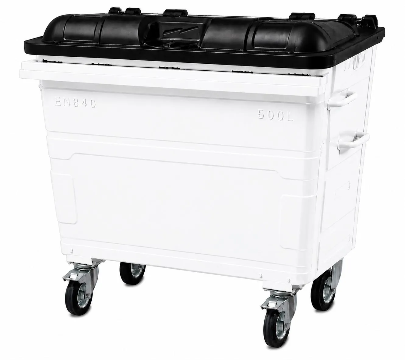 500L Steel Wheelie Bin - Image 11