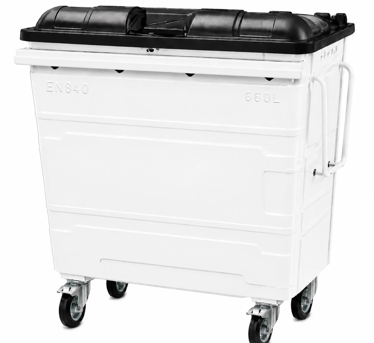 660L Steel Wheelie Bin - Image 11