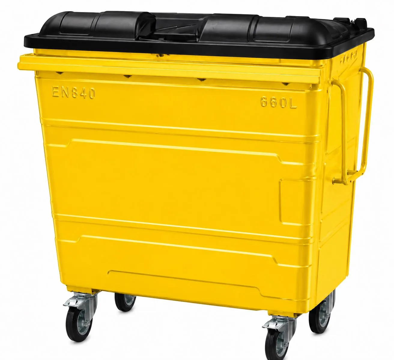 660L Steel Wheelie Bin - Image 12
