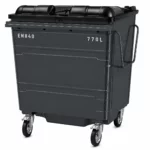 Grey Wheelie Bins