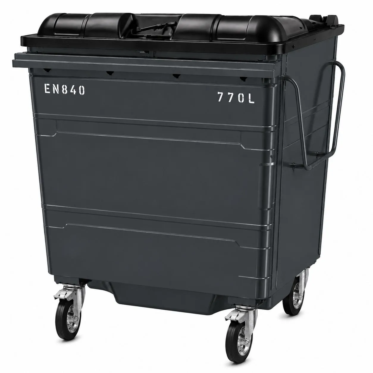 770L Steel Wheelie Bin - Image 3