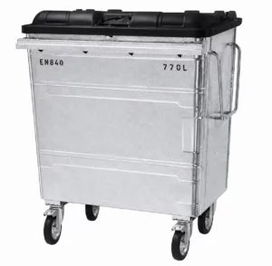 770L Steel Wheelie Bin