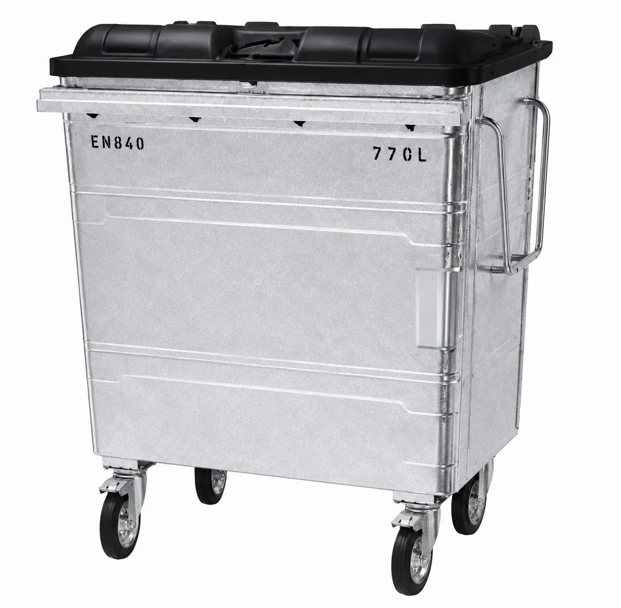 770L Steel Wheelie Bin