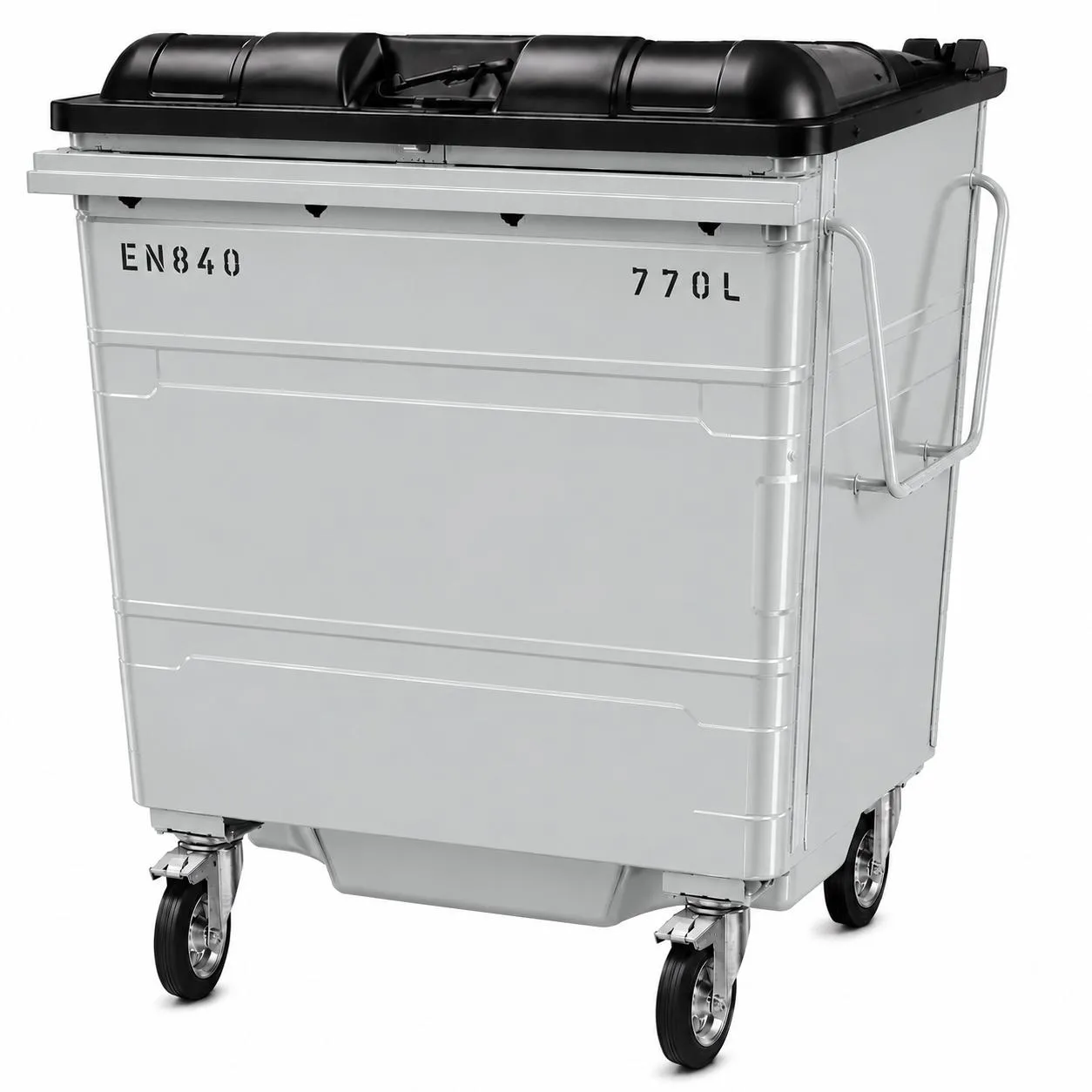 770L Steel Wheelie Bin - Image 6