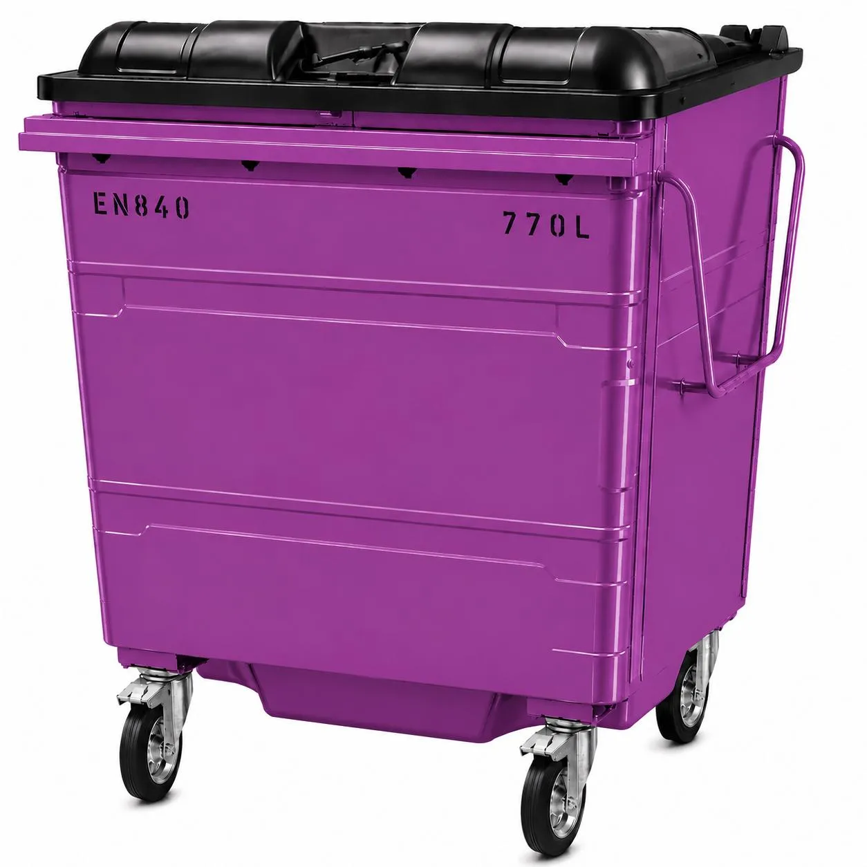 770L Steel Wheelie Bin - Image 9