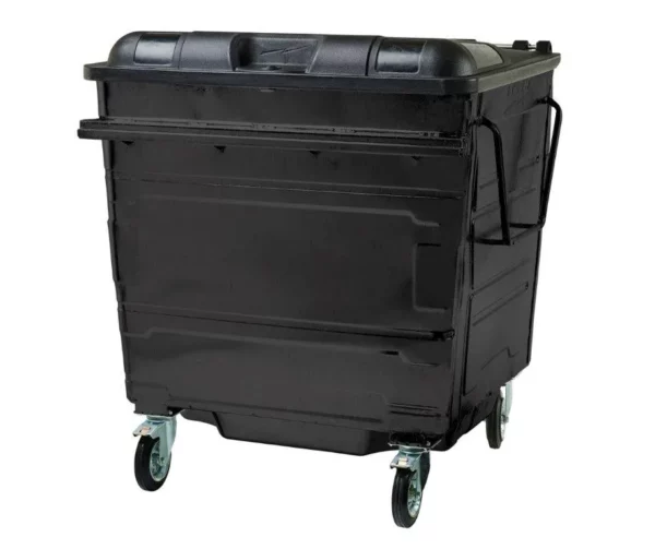 1280L Steel Wheelie Bin - Image 3
