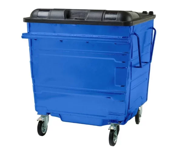 1280L Steel Wheelie Bin - Image 2