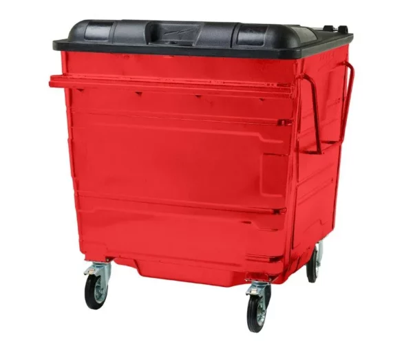 1280L Steel Wheelie Bin - Image 5