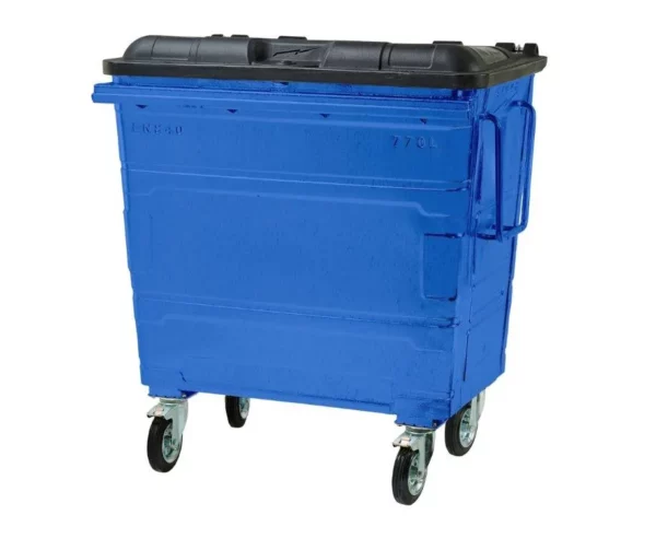 770L Steel Wheelie Bin - Image 2