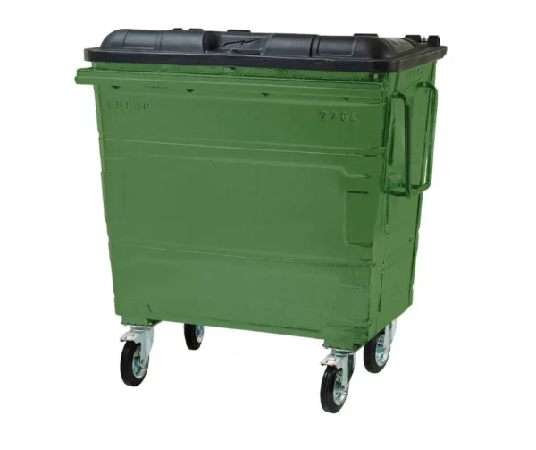 770L Steel Wheelie Bin - Image 4