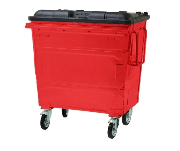770L Steel Wheelie Bin - Image 5