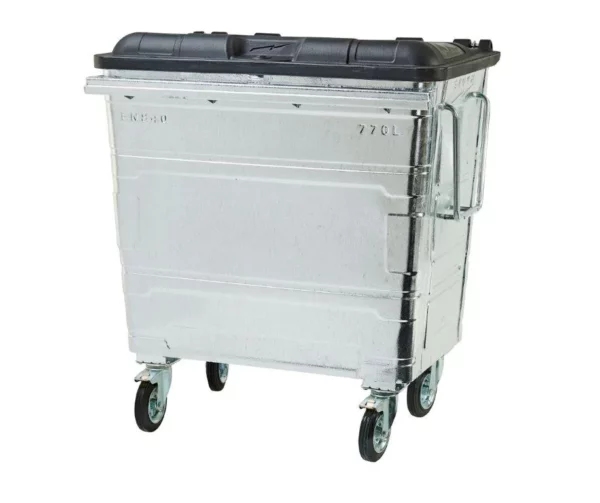 770L Steel Wheelie Bin