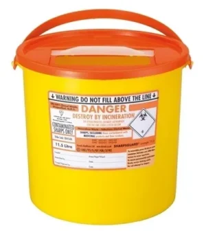 SHARPSGUARD® Range - Orange 11.5 Litre x 10 Units