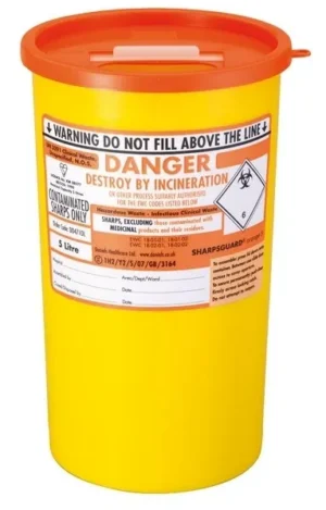 SHARPSGUARD® Range - Orange 5 Litre x 10 Units