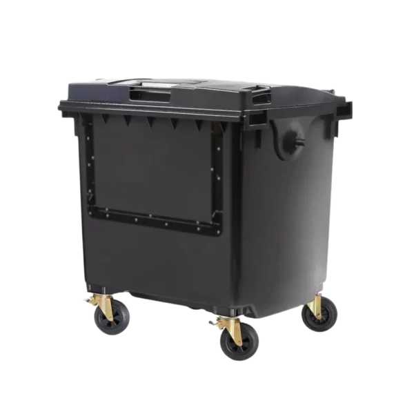 1100 Litre Drop-Front Wheelie Bin - Image 6