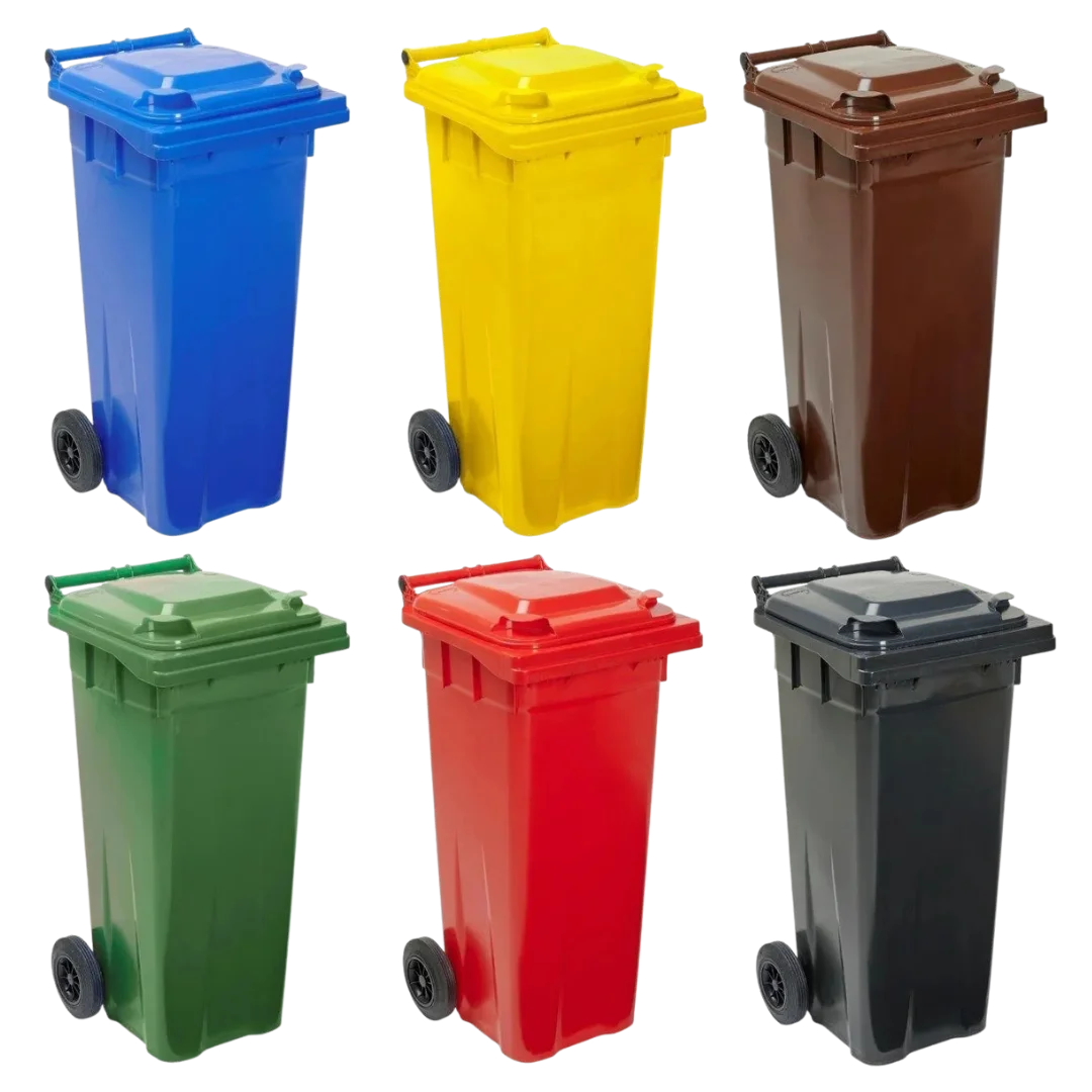 120 Litre Plastic Wheelie Bin