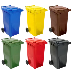 240 Litre Plastic Wheelie Bin
