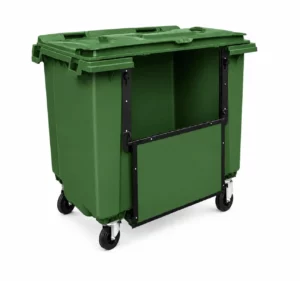 1100 Litre Drop-Front Wheelie Bin