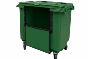 1100 Litre Drop-Front Wheelie Bin