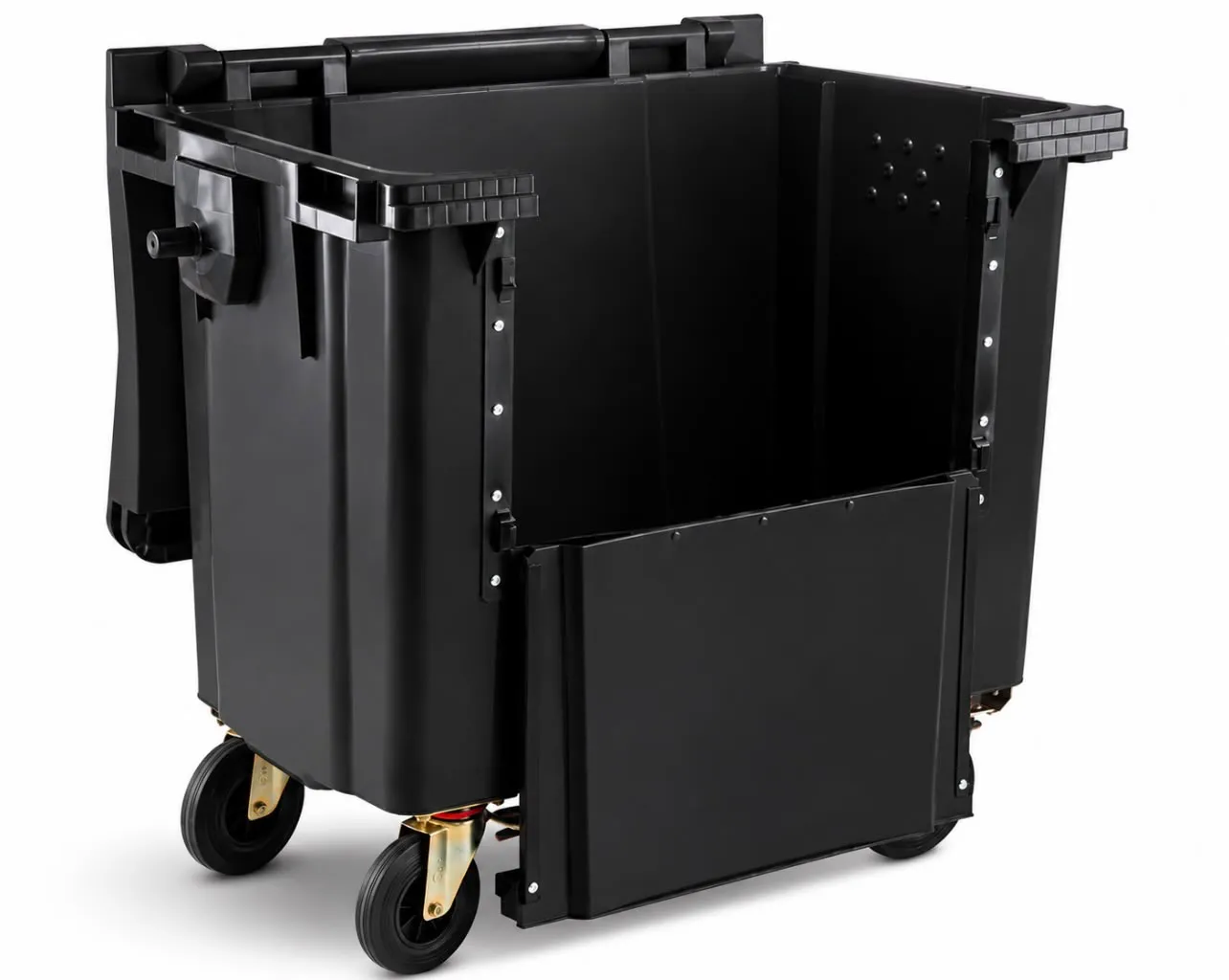 770 Litre Drop-Front Wheelie Bin - Image 2