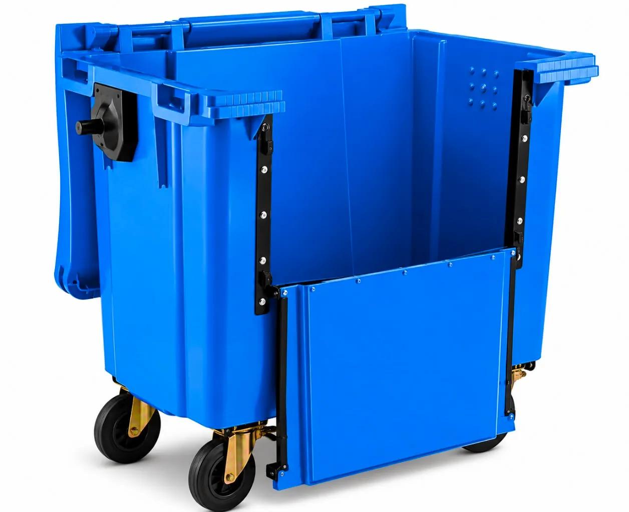 770 Litre Drop-Front Wheelie Bin - Image 3