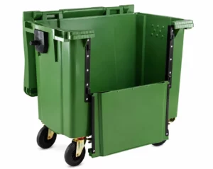 770 Litre Drop-Front Wheelie Bin