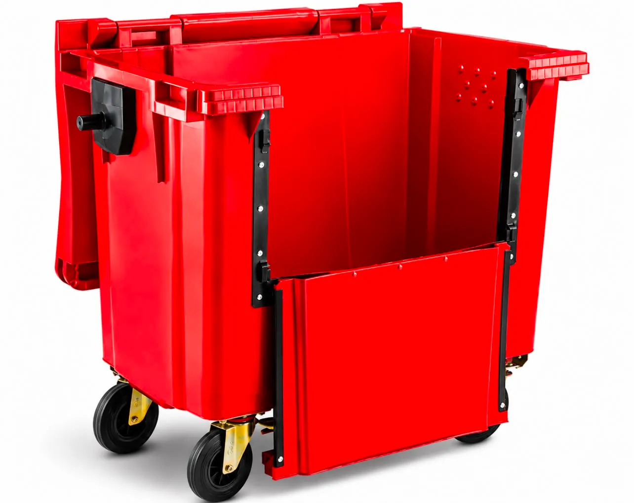 770 Litre Drop-Front Wheelie Bin - Image 5