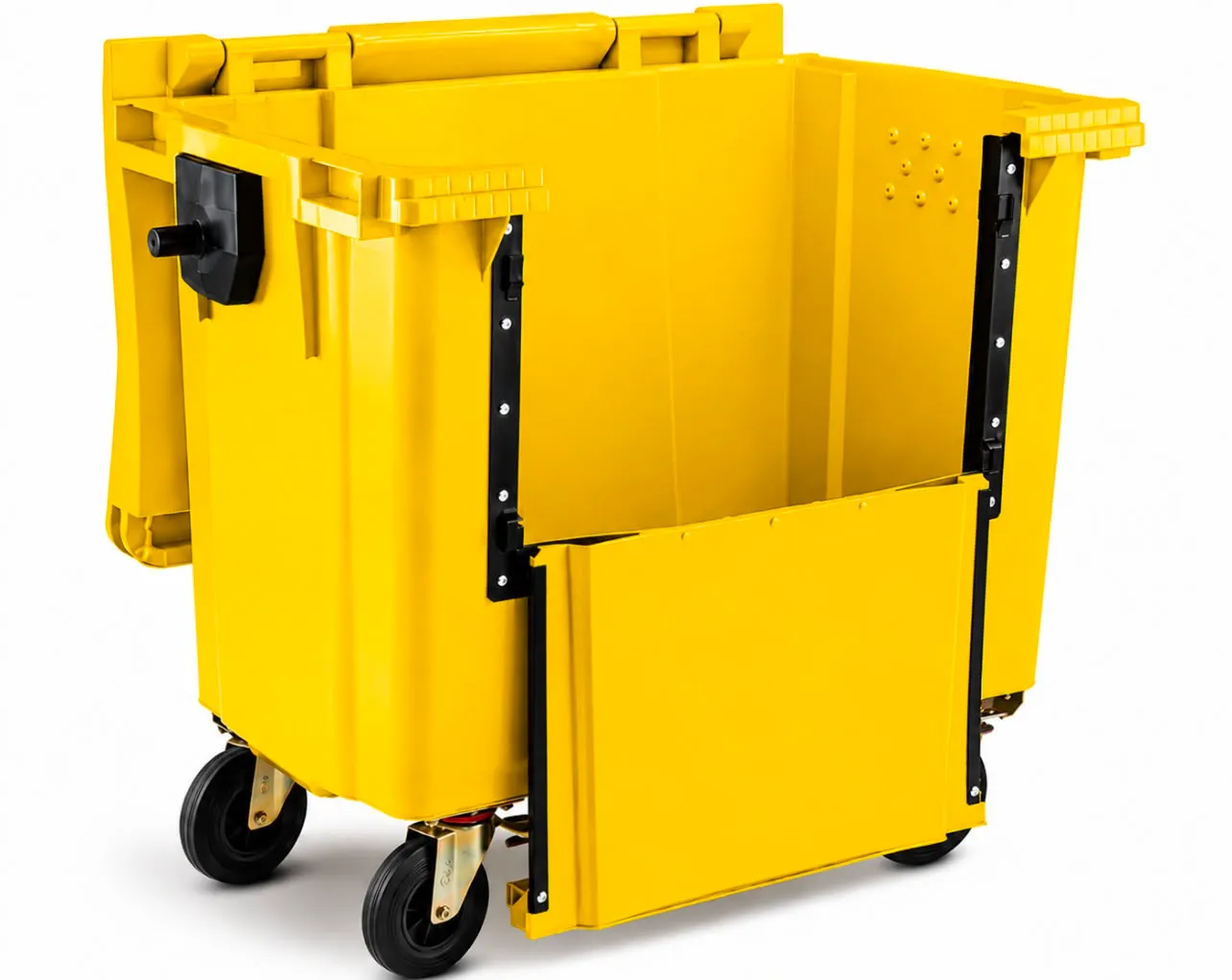 770 Litre Drop-Front Wheelie Bin - Image 6