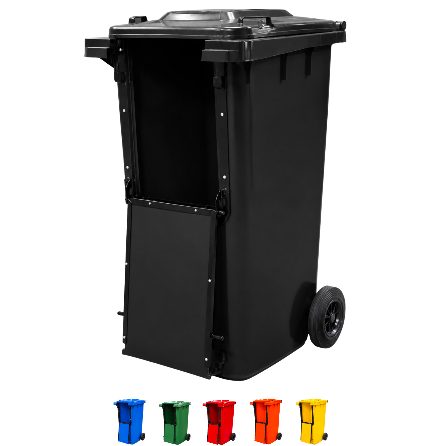 240 Litre Drop-Front Wheelie Bin
