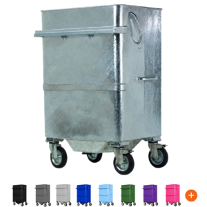 720L Steel Wheelie Bin