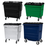 Metal Wheelie Bins